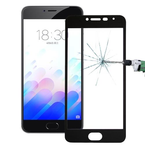 Meizu M3 Film Verre Trempé 0.26mm 9H Noir