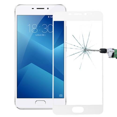 Meizu M5 Note Film Verre Trempé 0.26mm 9H Blanc