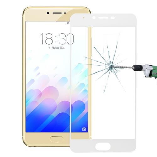 Meizu Meilan X Film Verre Trempé 0.26mm 9H Blanc