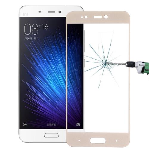Xiaomi Mi 5 Film Verre Trempé 0.26mm 9H Doré