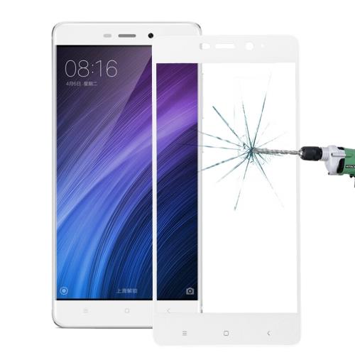 Xiaomi Redmi 4 Film Verre Trempé 0.26mm 9H Blanc