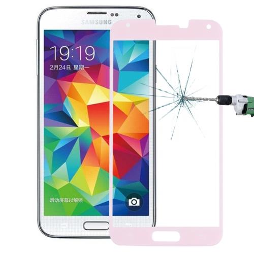 Galaxy S5 / G900 Film Verre Trempé 0.26mm 9H Rose