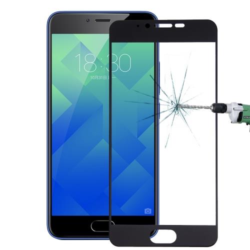 Meizu M5 Film Verre Trempé 0.26mm 9H Noir