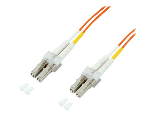EFB-Elektronik - Cordon de raccordement - LC multi-mode (M) pour LC multi-mode (M) - 20 m - fibre optique - duplex - 50 / 125 microns - OM4 - sans halogène - violet