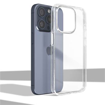 Coque iPhone 15 Pro Max de la série Ultra Clear de couleur transparente