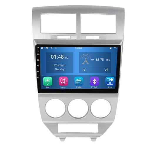 Autoradio RoverOne® Bluetooth CarPlay Android Auto Navigation 4Go RAM 64Go ROM pour Dodge Caliber 2007-2010