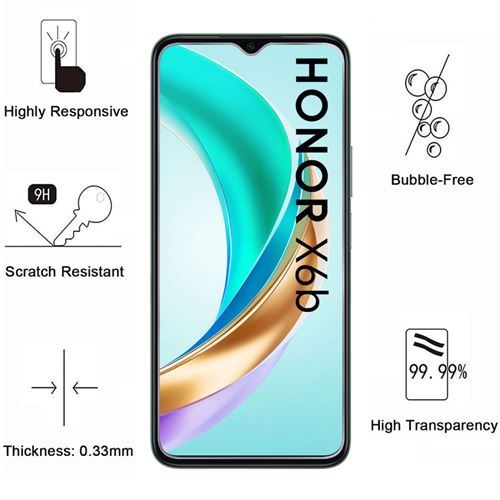 Coque Antichoc Transparente Honor X6B - Protection Renforcée Pour Votre Smartphone