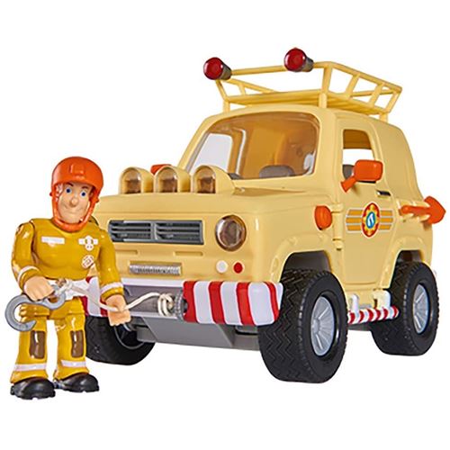 Simba Toys 109251072 - Sam le Pompier Véhicule tout terrain 4 x 4