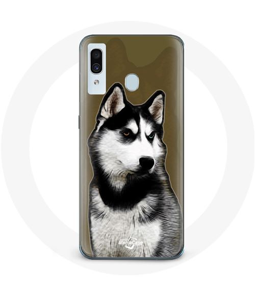 Coque pour Samsung Galaxy A30 Husky de Sibérie Maniacase