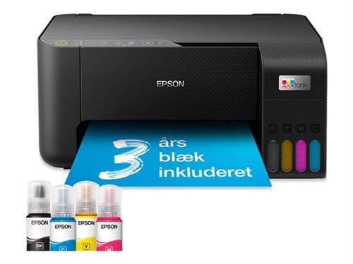 Epson Ecotank Et-2862 - Imprimante Multifonctions - Couleur - Jet D'Encre - Its - A4 (Support) - Jusqu'À 10 Ppm (Impression) - 100 Feuilles - Wi-Fi, Usb - Noir