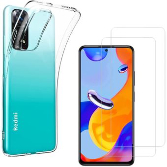 Coque pour Xiaomi Redmi Note 11 Pro / Redmi Note 11 Pro 5G et 2 Verres Trempé Film Protection Ecran Phonillico® - 1