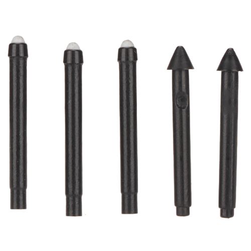 Non Communiqué Noir Lot De 5 Pointes De Stylet En Plume Pour Microsoft Surface Pro
