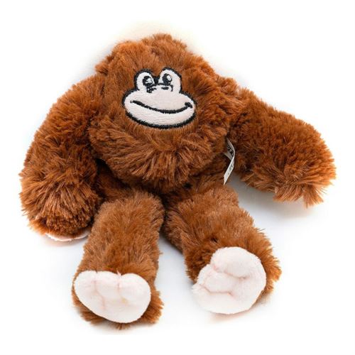 Comparer les prix de Jouet pour chien en peluche Gloria Mizaru Singe Brown Marron