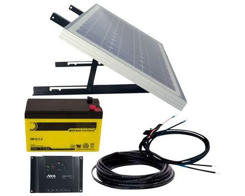 Phaesun 600299 Solar Kit 10Wp Battery Cables Charge Controller
