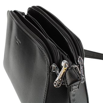 Pochette Bandoulière Gallantry En Similicuir Noir - Modèle WHB-69006-BK - Neuf Avec étiquettes