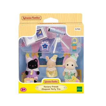 5750 Sylvanian Families Le trio des bebes pyjama party