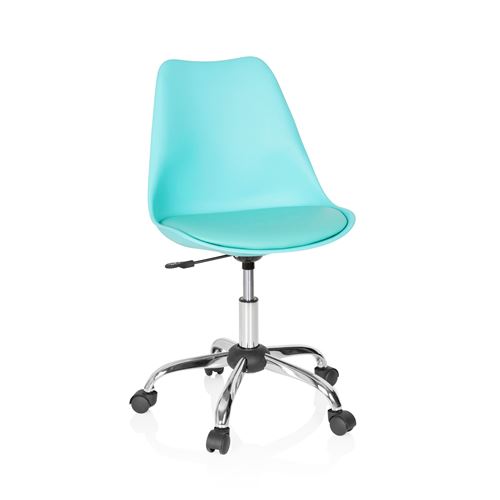 Chaise de bureau / pivotante FANCY PRO turquoise hjh OFFICE
