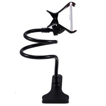 Support De Téléphone Pour Lit, Support De Tablette Paresseux Flexible 360 Pour Bureau, Avec Support De Montage Réglable De 39,4 « Long Bras De Serrage | FR
