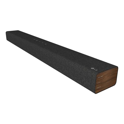 LG SP2 - Barre de son - pour la télévision - Canal 2.1 - sans fil - Bluetooth - Contrôlé par application - 100 watt - noir
