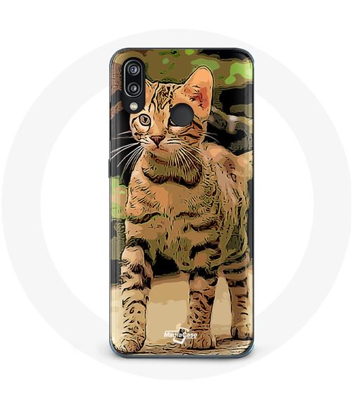 Coque pour Huawei P20 Lite Bengal Race de chats dessin Animé Maniacase