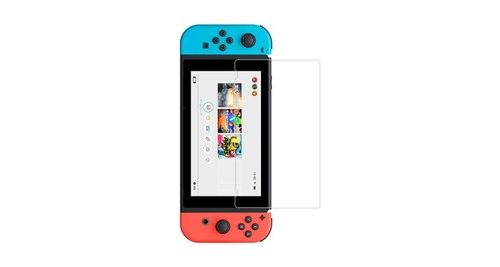 Feuille de protection de film de protection d écran en verre trempé 3pc pour nintendo switch_w4175