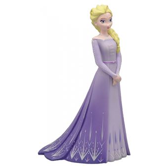 Figurine Elsa robe violette - 1
