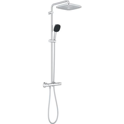 Colonne De Douche Avec Mitigeur Thermostatique - Economie D'Eau - Grohe Vitalio Comfort 250 - Chromé - 26696001
