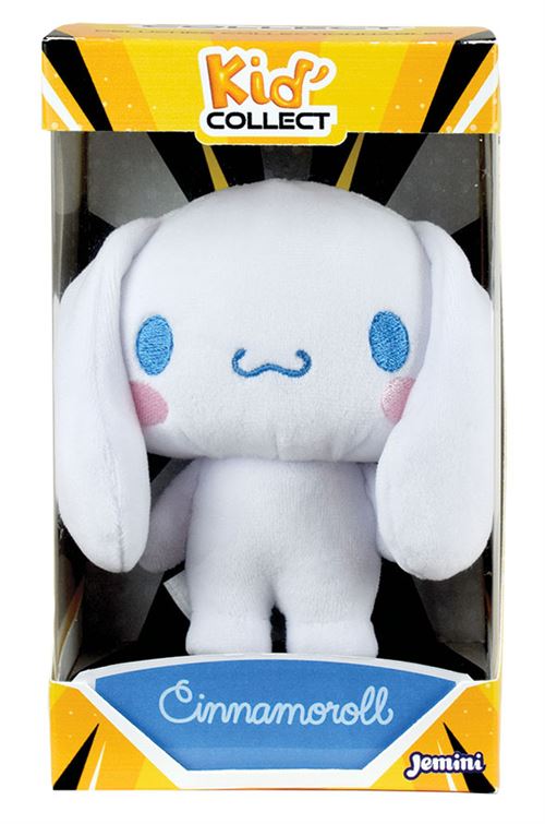 Non Communiqué Gris Clair Et Blanc Peluche À Collectionner Jemini Hello Kitty Kid’collect Cinnamoroll 13 Cm