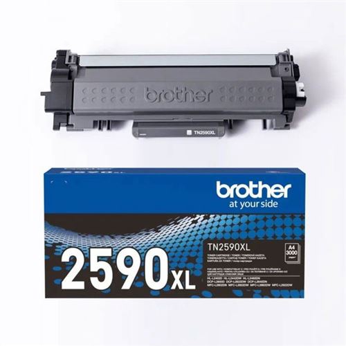 Brother TN2590XL - Noir - original - boîte - cartouche de toner - pour Brother MFC-L2922DW