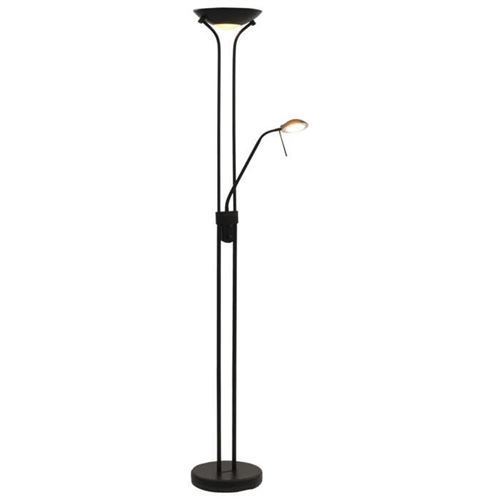 Vidaxl Noir Lampadaire À Led - Éclairage Réglable 23W - Image 3