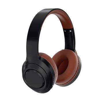 Casque Bluetooth,ELVANZA,casque sans fil à réduction de bruit,casque pliable avec basses puissantes,Bluetooth 5.0,haut-parleurs dynamiques de 40 mm,autonomie exceptionnelle de 40 heures,pliable et portable,noir - 1