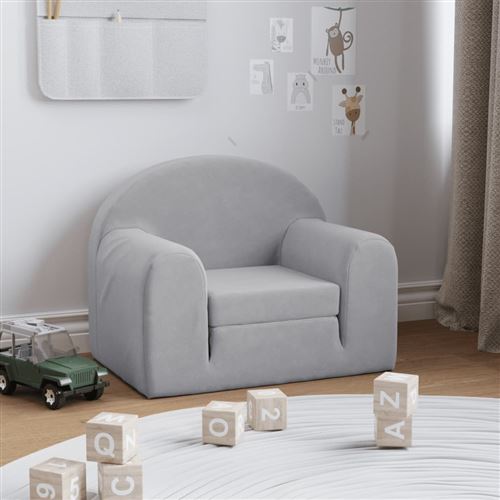 Vidaxl Gris/Clair Canapé-Lit Enfants - Image 3