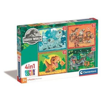 Puzzle 4 en 1 Jurassic World