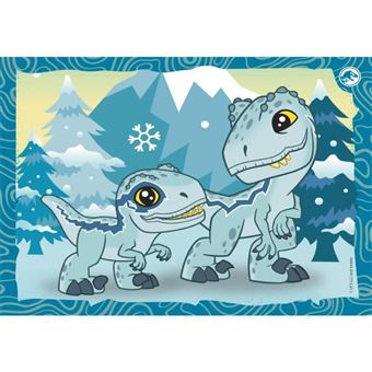 Puzzle 4 en 1 Jurassic World