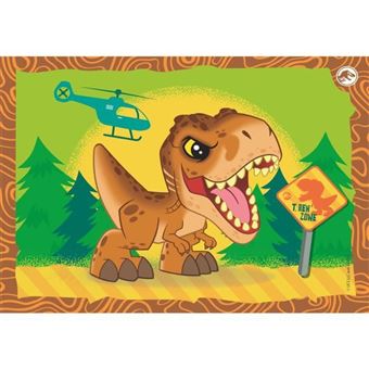 Puzzle 4 en 1 Jurassic World