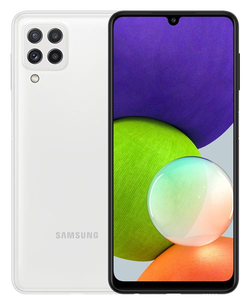 Samsung Galaxy A22 SM-A225F 16,3 cm (6.4") Double SIM 4G USB Type-C 4 Go 64 Go 5000 mAh Blanc