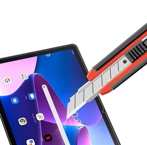 Avizar Film Écran pour Lenovo Smart Tab M10 10.1 Verre Trempé 9H Antichoc  Anti-traces Transparent - Film protecteur tablette - LDLC