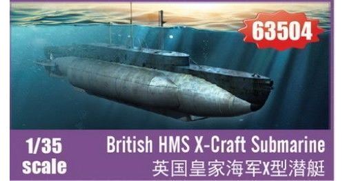British Hms X-craft Submarine - 1:35e - I Love Kit