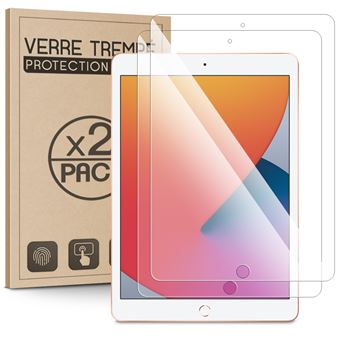 Karylax - Protection d'écran en Verre Trempé, Dureté 9H pour Tablette Apple  iPad 9 10.2 (2021) [Pack x2] - Protection d'écran pour tablette - Achat &  prix