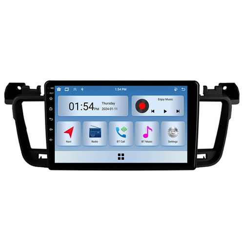 Radio GPS Voiture RoverOne® Stéréo Écran Tactile 2 Din pour Peugeot 508 2011-2018 6Go RAM 128Go ROM