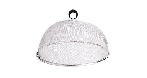 Excelsa round ino moustiquaire x 30 cm en acier inoxydable couleur acier 30 x 30 x 14,5 cm