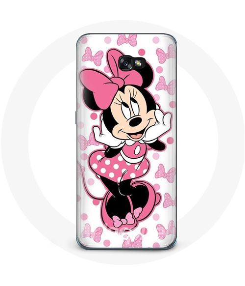 Coque pour Samsung Galaxy A3 2016 Minnie Mouse Dessin animé mignon rose Maniacase
