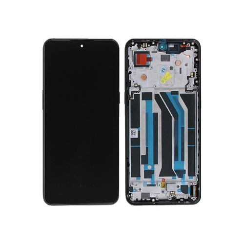 Original Ecran LCD Vitre tactile Noir Pierre de Lune Assemblés Sur Châssis Pour OnePlus 10T 5G 2011100414