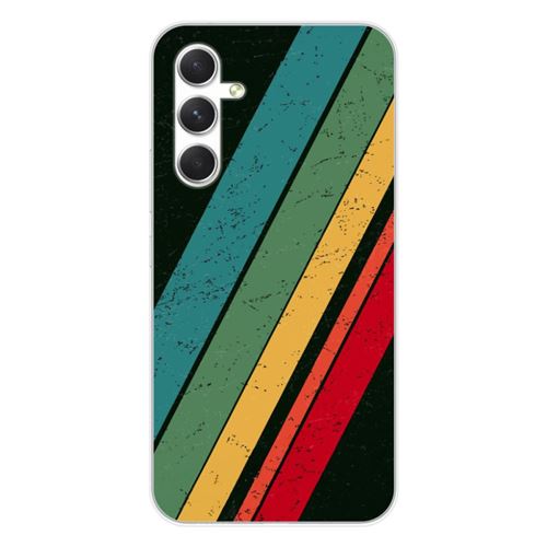 Coque en silicone imprimée compatible Samsung Galaxy A54 5G Grunge