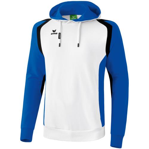 Erima - Sweat à capuche Junior Erima Razor 2.0 - 14 ans - blanc/bleu royal/noir