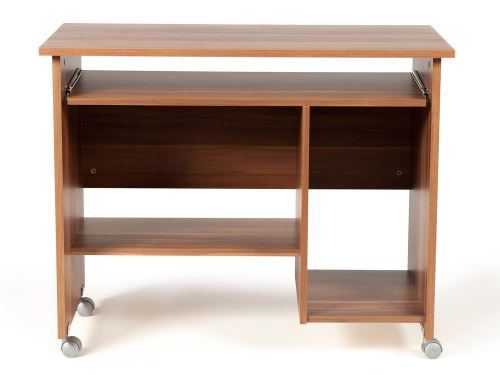 Bureau informatique L90xP48xH75cm - PRIMA - Noyer