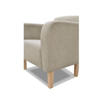 fauteuil style scandinave en tissu pieds en bois pitea beige achat prix fnac - Fauteuil Style Scandinave fauteuil style scandinave en tissu pieds en bois pitea beige achat prix fnac - Fauteuil Style Scandinave