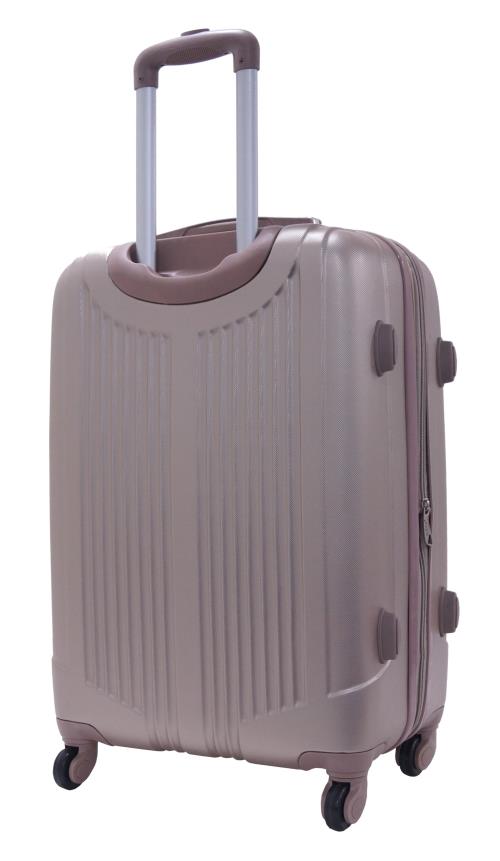 ABS Ultra l/ég/ères SAV en France Garantie 2 Ans Alistair S/écure Marque fran/çaise Beige Set de 3 Valises 55-65-75cm