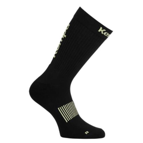 Chaussettes Kempa Logo Classic-noir/jaune fluo-31/35 Noir