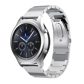 Bracelet en acier inoxydable Solid pour Samsung Gear S3 Frontier / S3 Classic , Argent , Etui pour téléphone mobile , Achat \u0026 prix